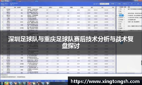 深圳足球队与重庆足球队赛后技术分析与战术复盘探讨